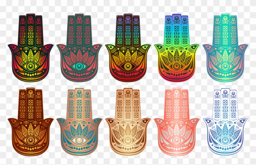 Evil Eye, Protection, Charm, Colorful - Evil Eye Protection Clipart #951933