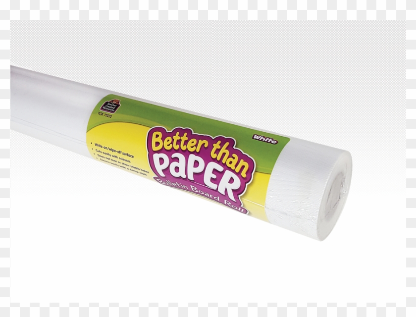Tcr77373 White Better Than Paper Bulletin Board Roll - Paper Clipart #952213