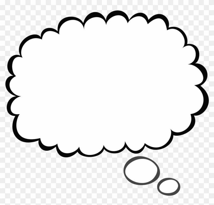 Scal Svg Speech Bubble - Transparent Thought Bubble Clipart - Png Download