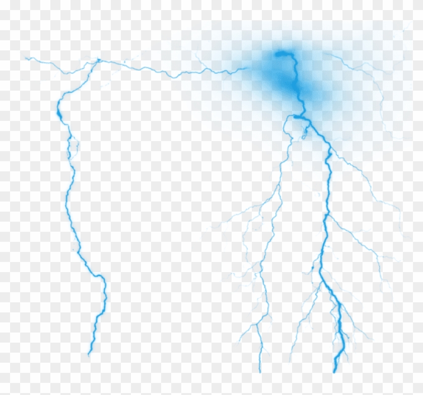 Free Png Download Lightning Effect Png Png Images Background - Thunder Png For Photoshop Clipart