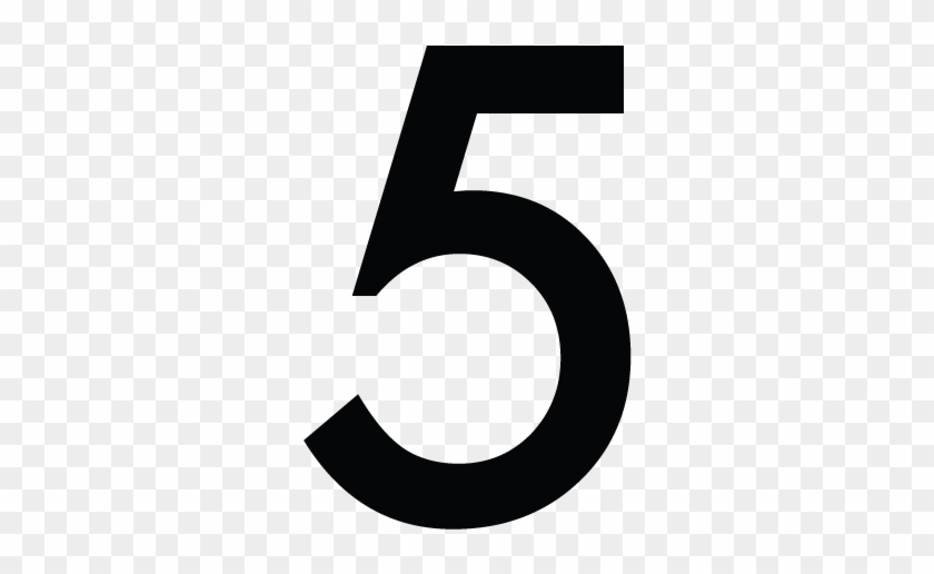 Number 5 Transparent Background - Number 5 Png Transparent Clipart