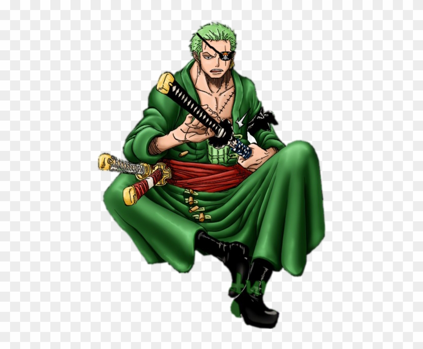 Zoro With Eye Patch Manga One Piece 930 Clipart Pikpng