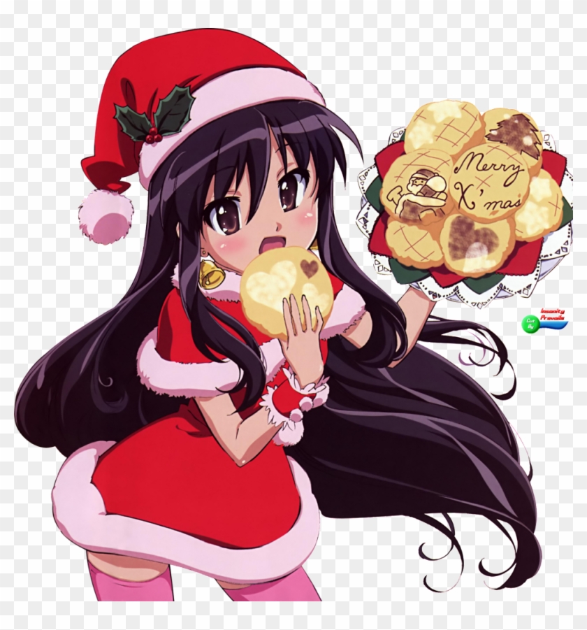 Anime Chica Navidad Photo Clipart