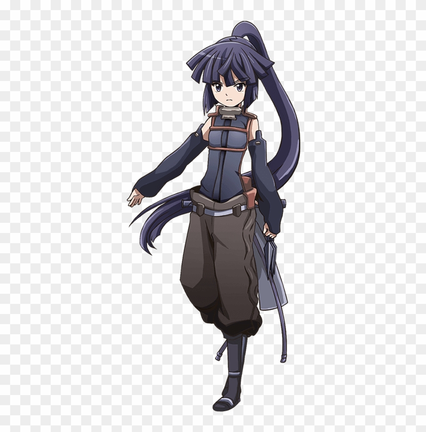 36 Purple Haired Anime Girls - Anime Clipart #954021