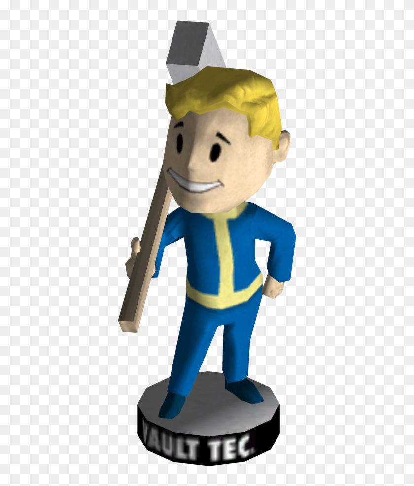 The Vault Fallout Wiki - Vault Boy Bobblehead Luck Clipart
