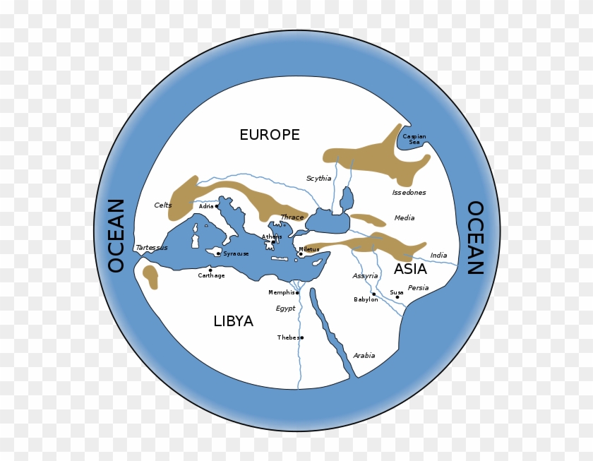 4 - Http - //upload - Wikimedia - Org - - Mapa Anaximandro De Mileto Clipart