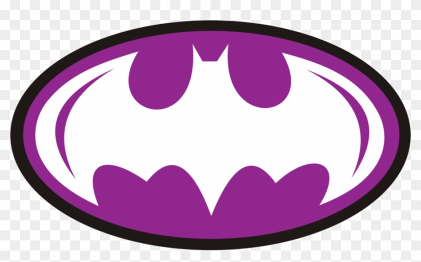 Batman Clipart Vector - Purple Batman Logo Transparent - Png Download #954377