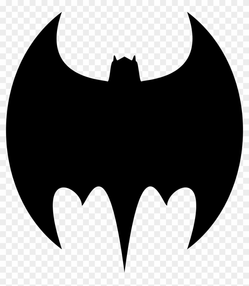 Batman Symbol The Awesome - Batman Logo 1965 Clipart