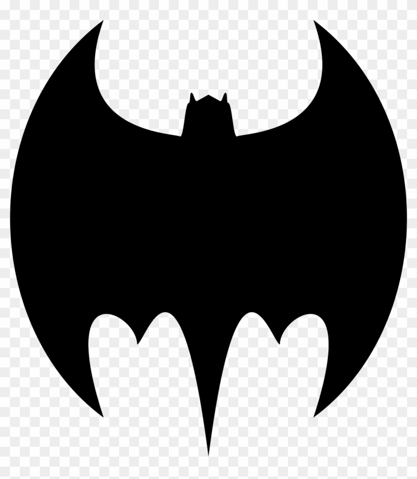 Batman Symbol The Awesome - Batman Logo 1965 Clipart #954405