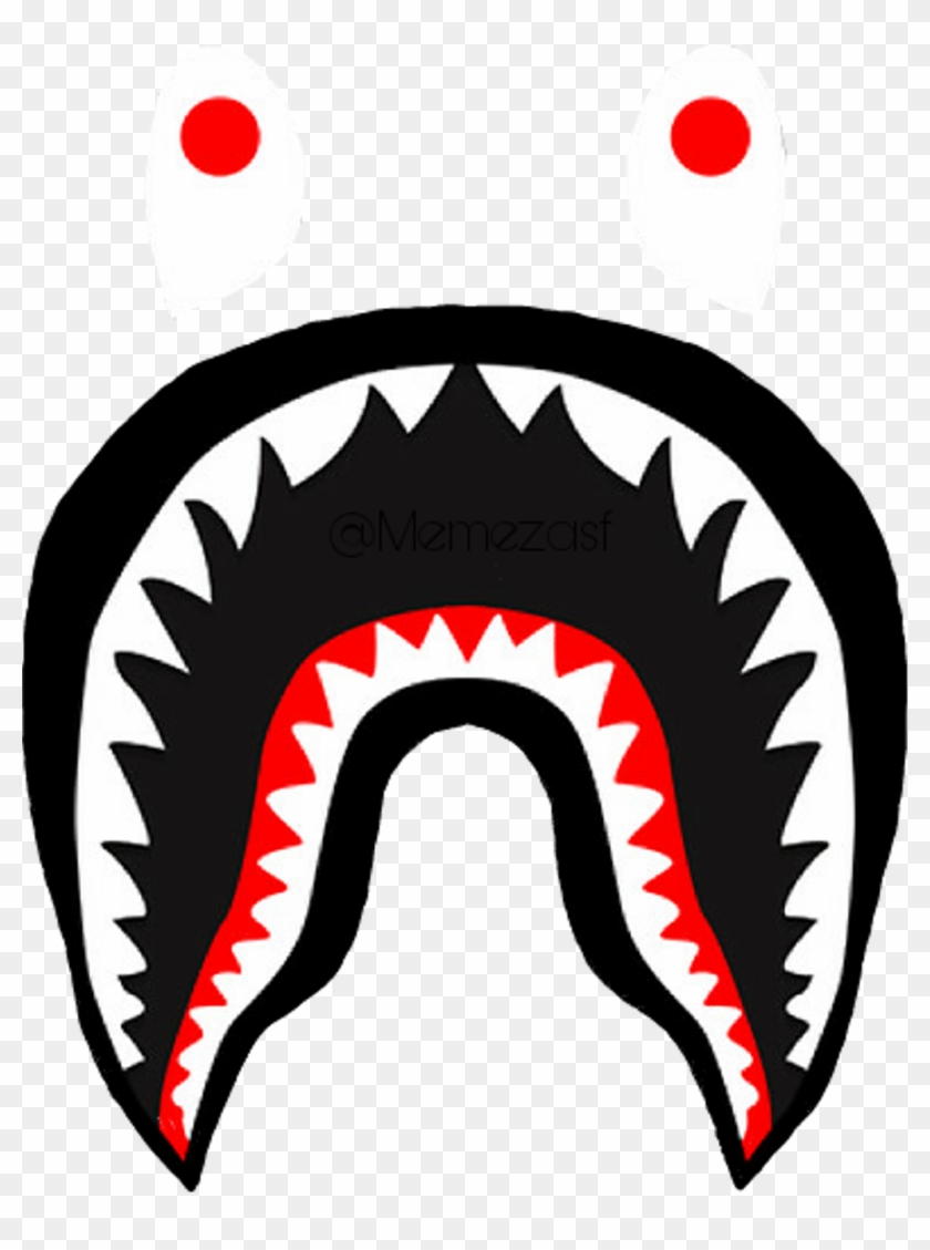 Bape Sticker - Bape Shark Wallpaper Hd Clipart