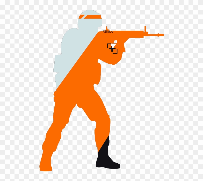 Go Logo Asiimov - Shoot Rifle Clipart #954602