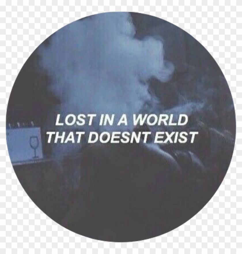 Tumblr Aesthetic Quote Quotes Blue - Aesthetic Transparent Blue Tumblr Pngs Clipart