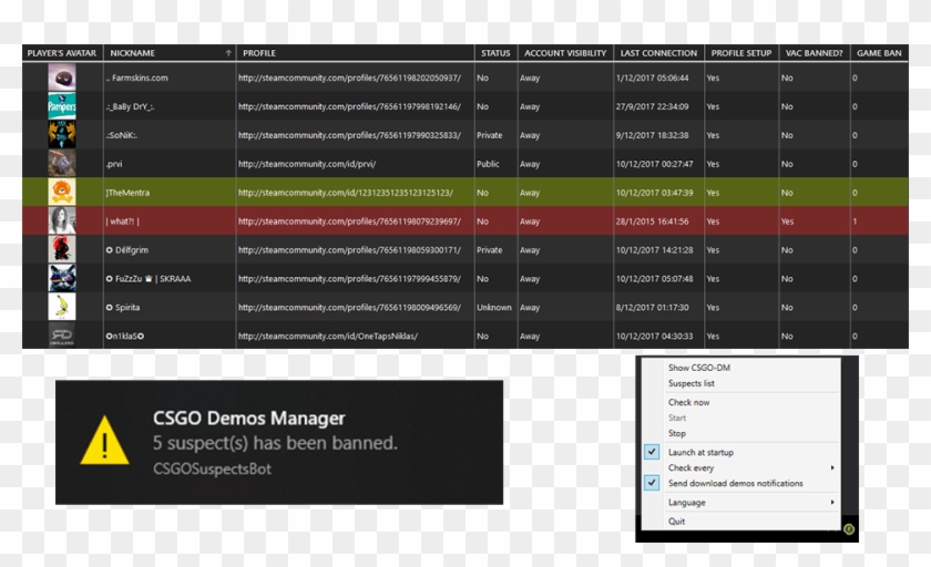 Vac Features - Csgo Demo Manager Clipart