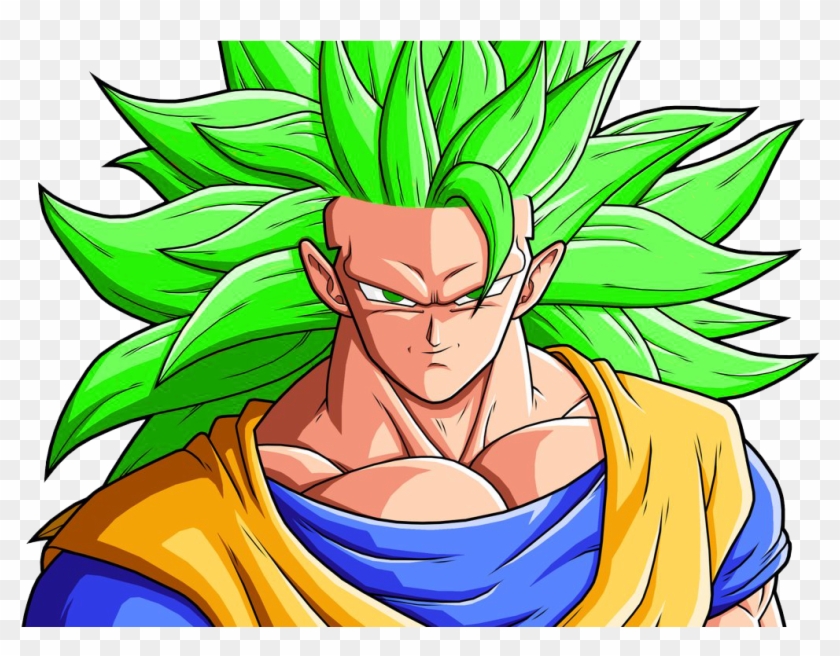 Goku Clipart Ssj God - Super Saiyan Green 3 - Png Download #954987