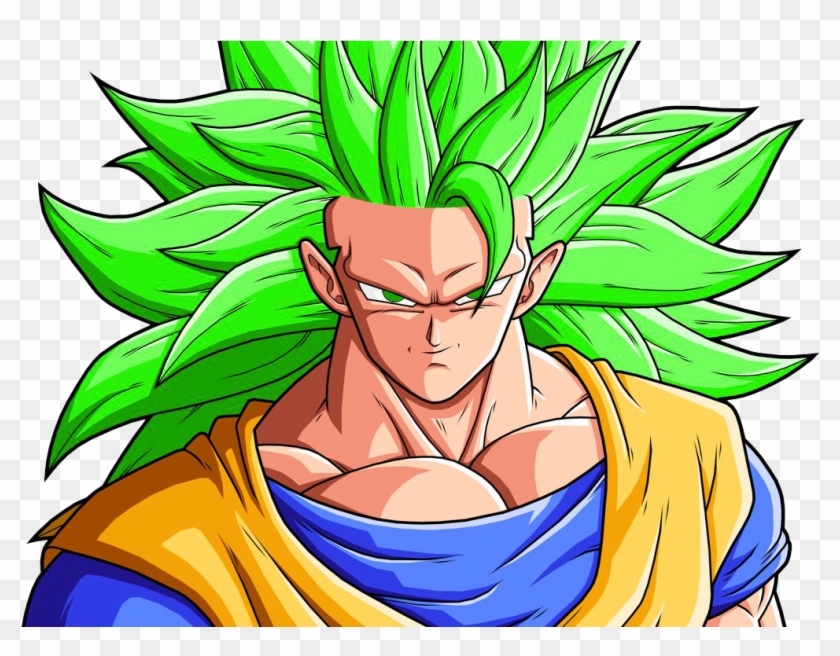 Goku Clipart Ssj God - Super Saiyan Green 3 - Png Download