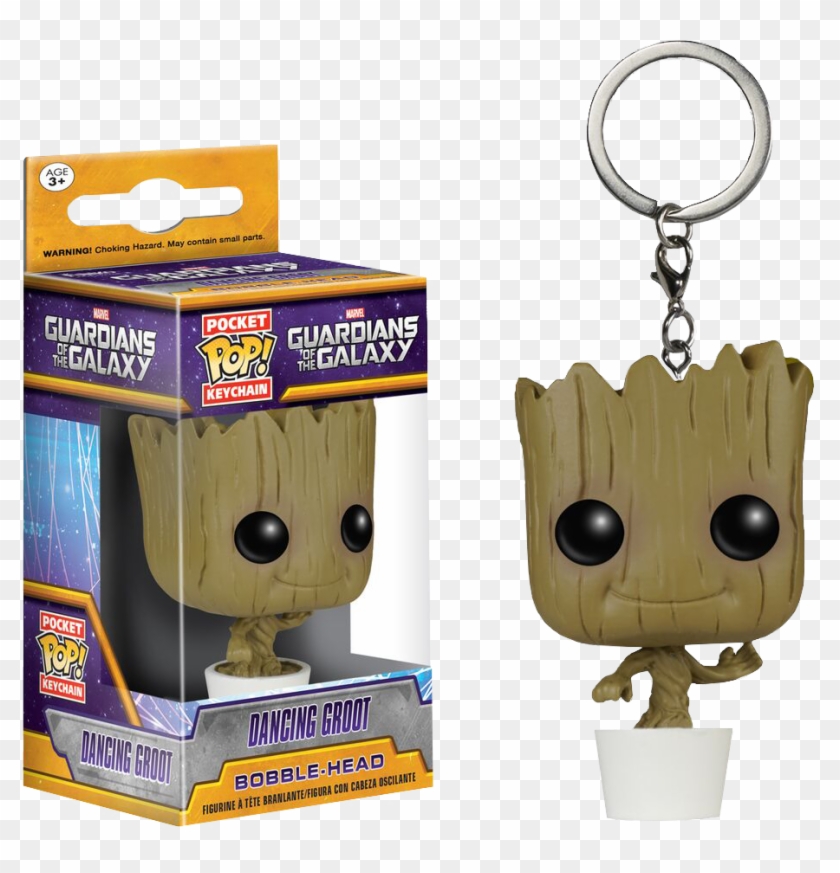 Dancing Groot Pop Keychain - Pocket Pop Dancing Groot Clipart
