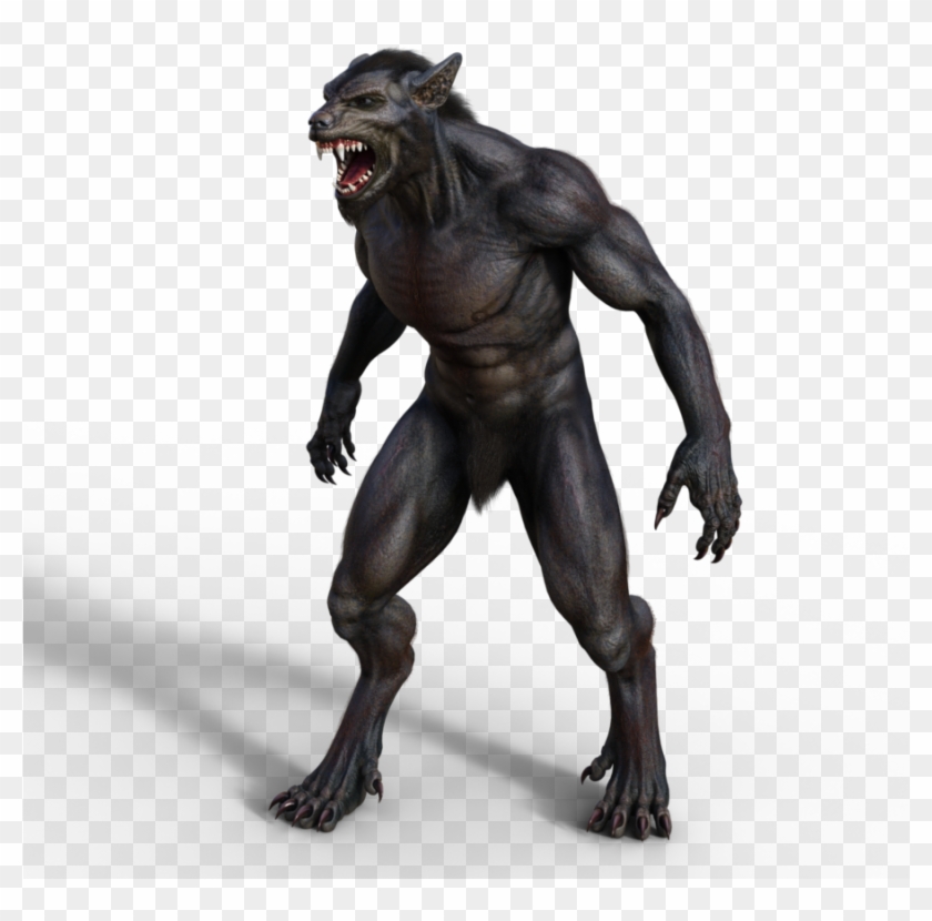 This Image Has Been Resized To Fit In The Page - Werewolf Clipart