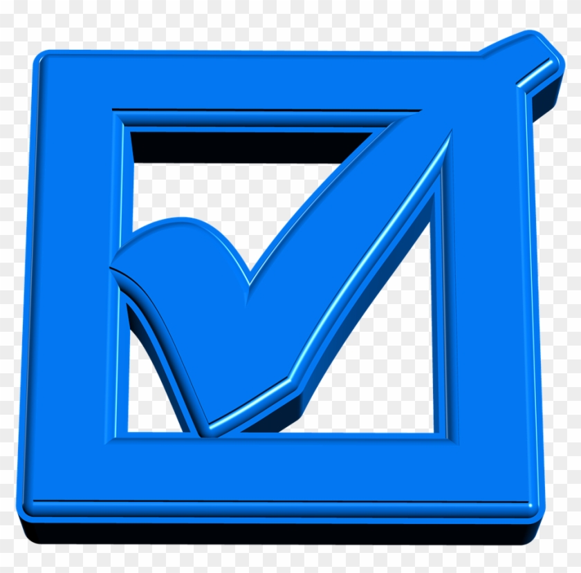 Hook Check Mark Yes Consent Png Image - Blue Check Mark Transparent Background Clipart
