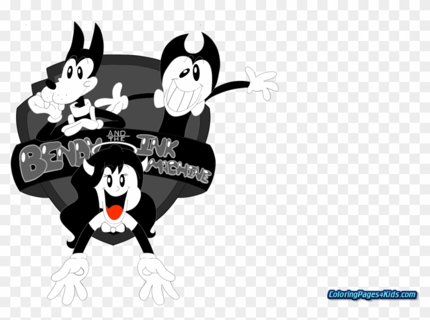 Bendy And The Ink Machine Coloring Pages Alice Angel - Bendy And The Ink Machine Clipart