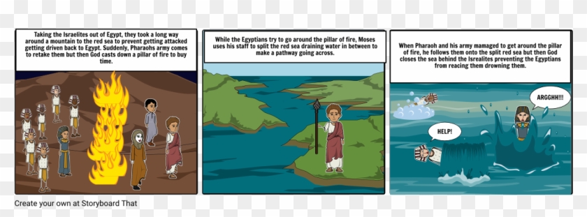The Journey To The Desert - Cartoon Clipart