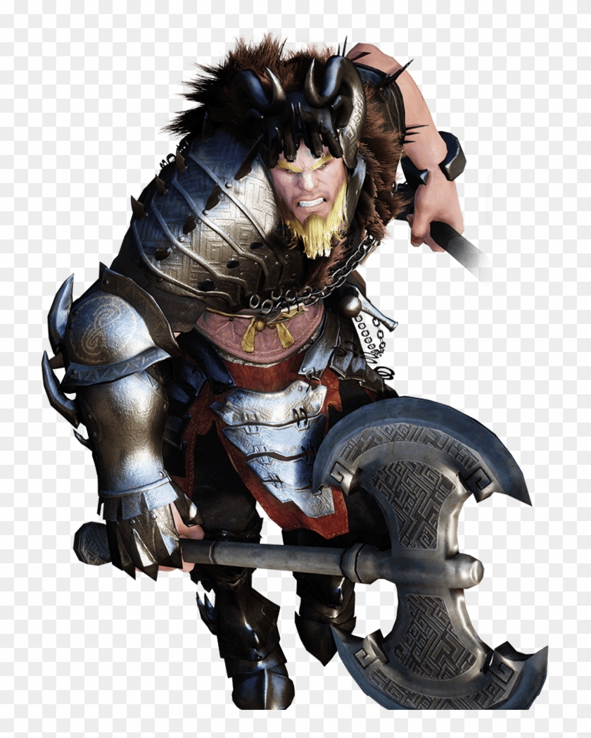 Although Their Physique Makes Them Slow-moving, Improved - Black Desert Berserker Png Clipart