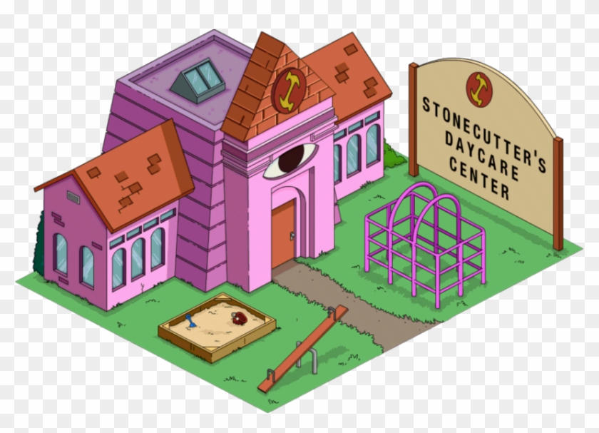 Stonecutter Daycare Center Tapped Out - House Clipart