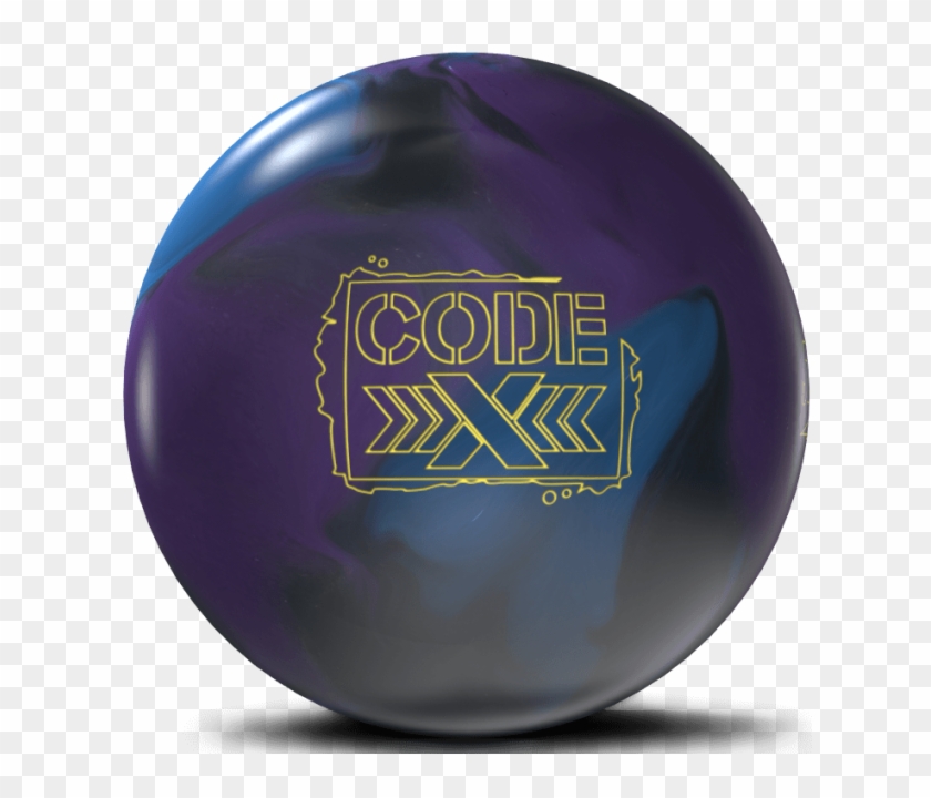 Code X Bowling Ball , Png Download Clipart