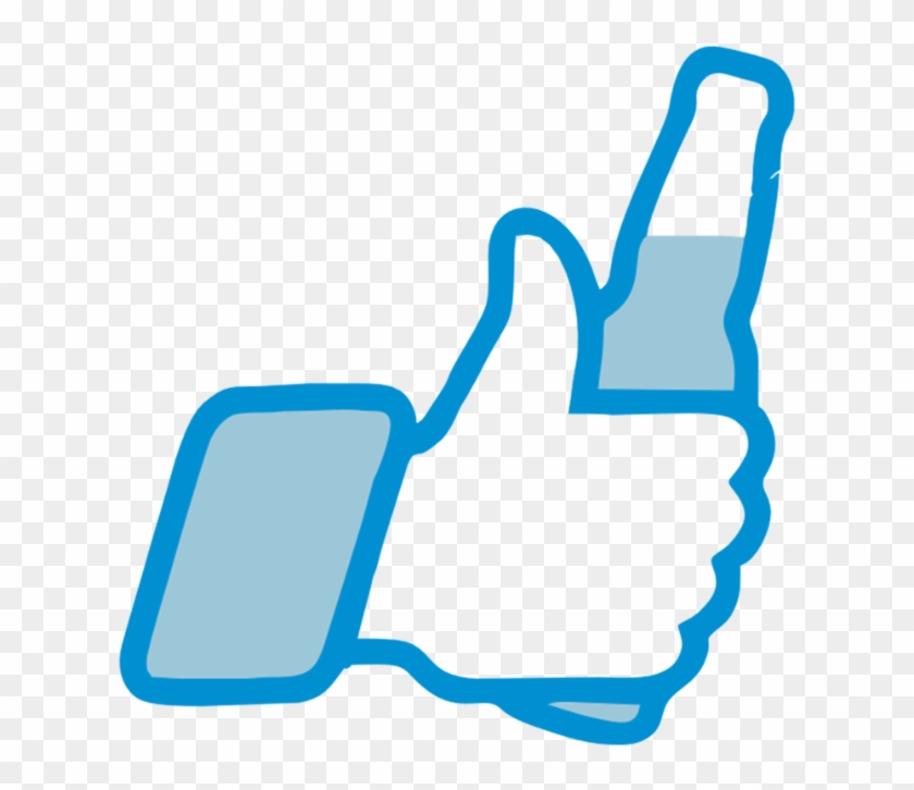 Vector Design Caps - Facebook Thumbs Up Funny Clipart #956451