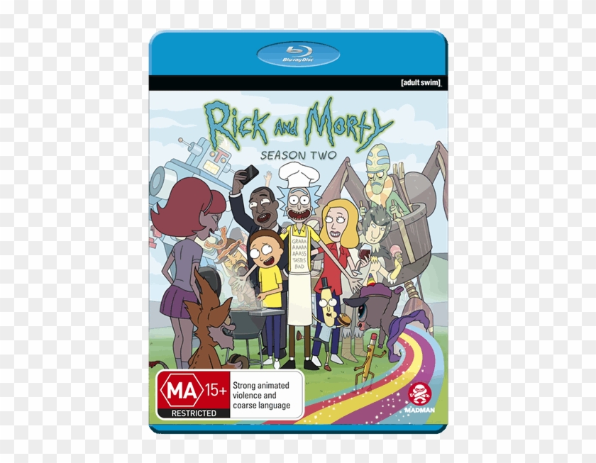 Rick And Morty Season 2 Blu Ray Clipart #956661