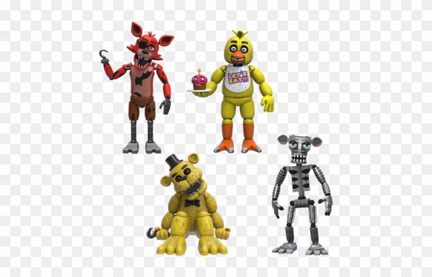 Five Nights At Freddy's 1 Figures Clipart