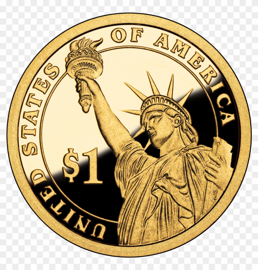 Presidential $1 Reverse Clipart