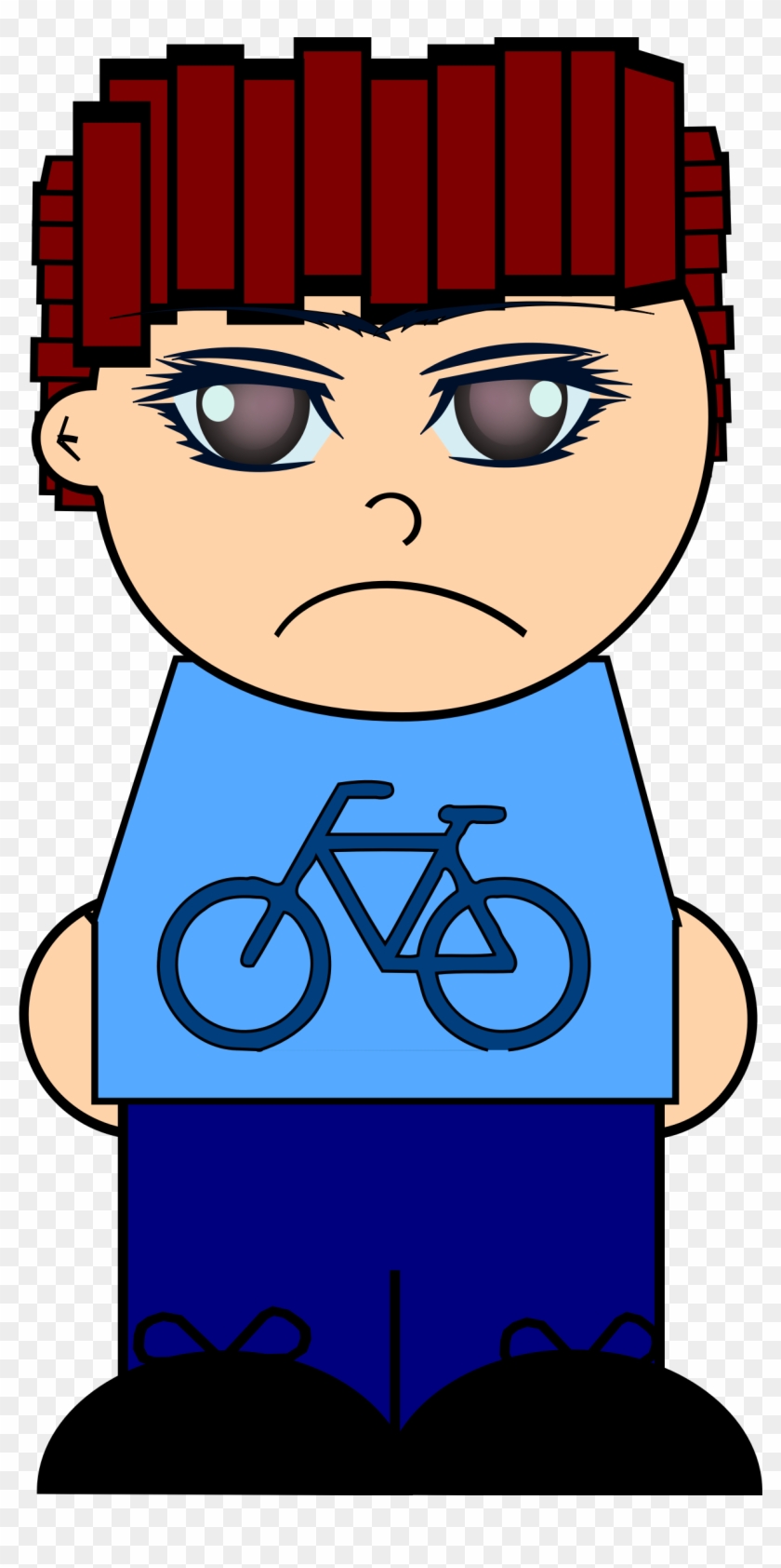 This Free Icons Png Design Of Cartoon Sad Boy Clipart