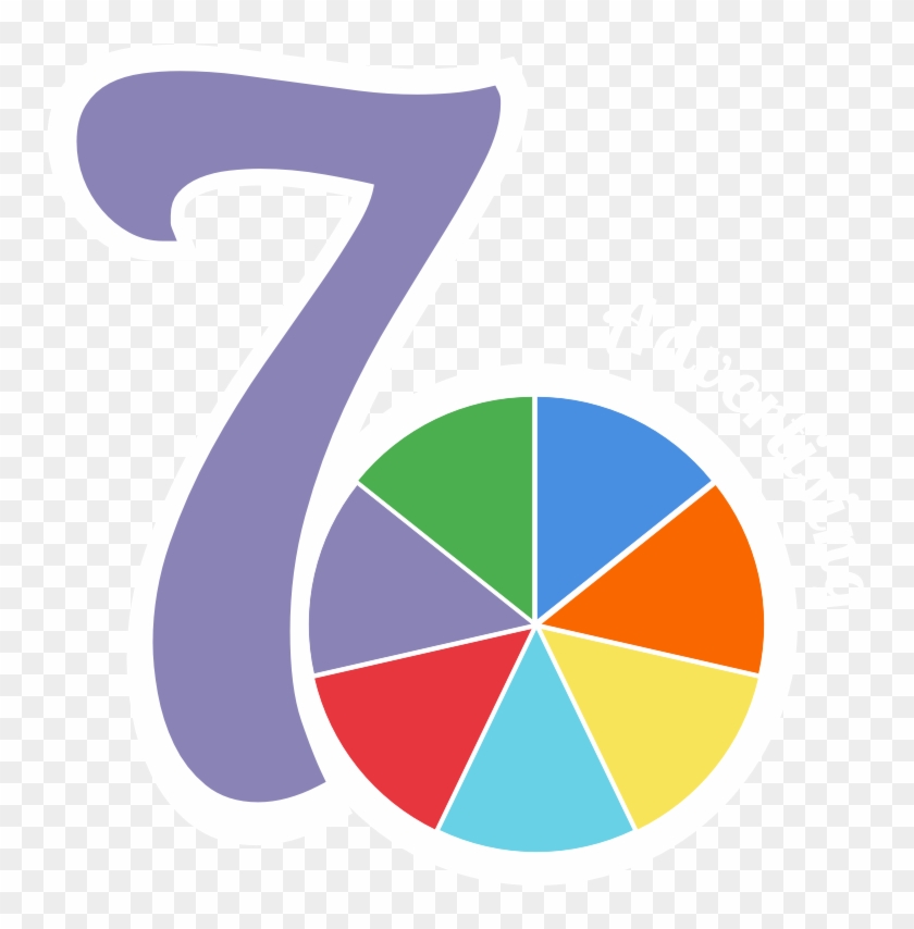 Seven Colors Brand Logo - 7 Colors Clipart #957522