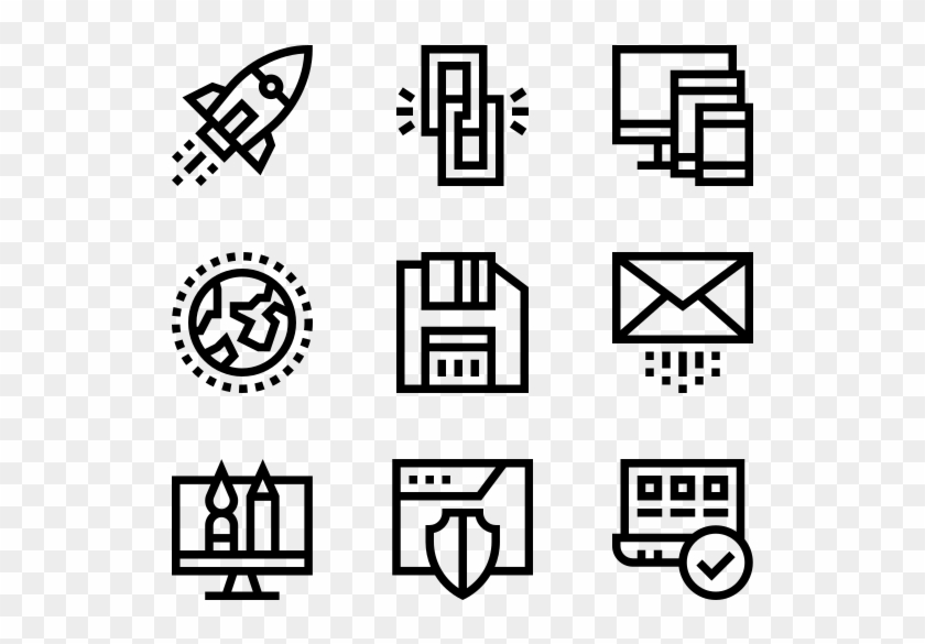 Web Development - Design Icon Png Clipart