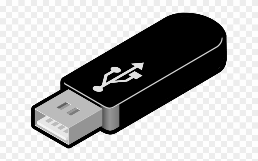Memory Cliparts - Flash Drive - Png Download