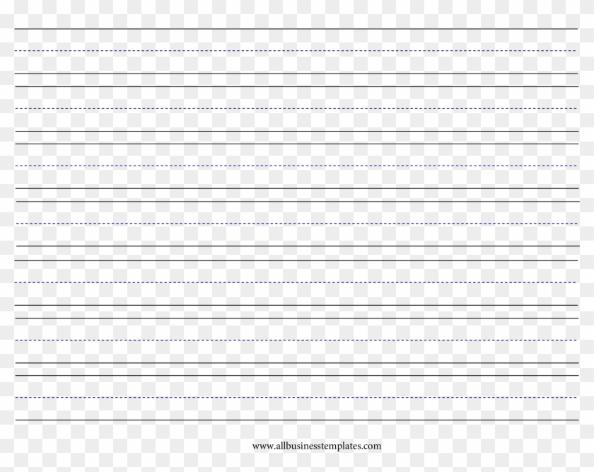 Lined Paper Large Lines Landscape Main Image - Parallel Clipart #958780