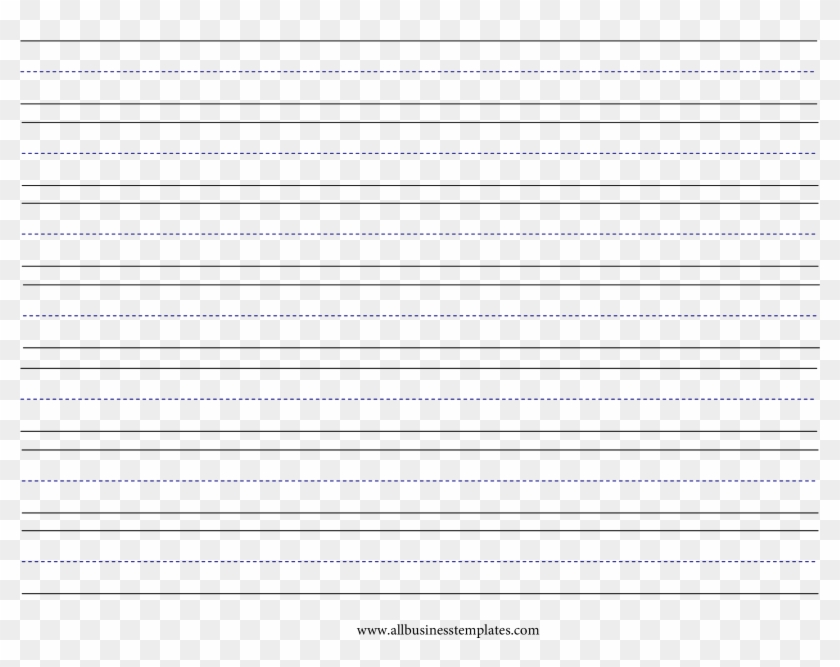Lined Paper Large Lines Landscape Main Image - Parallel Clipart