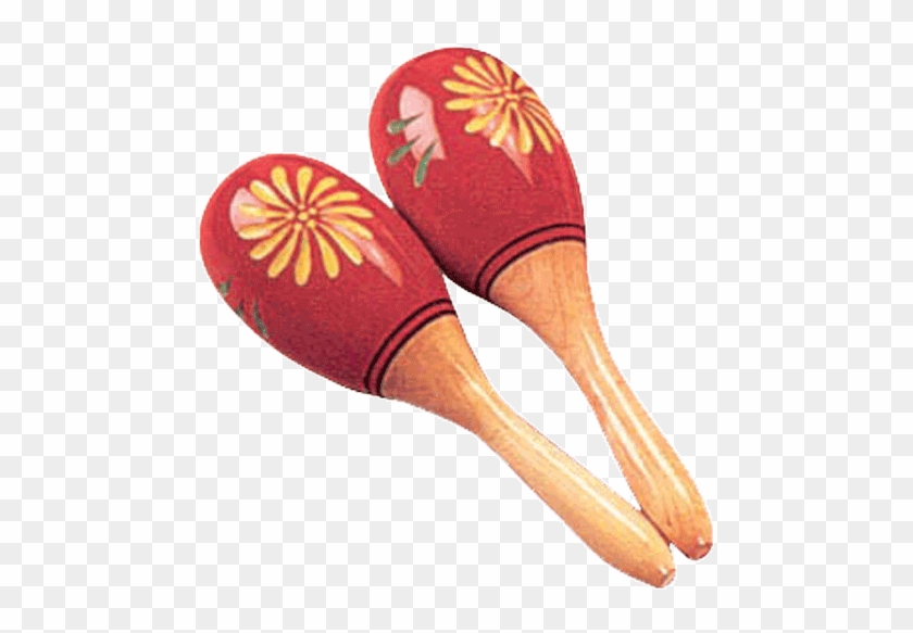Powerbeat Ed452 Wooden Oval Shape Maracas - Shaker Clipart