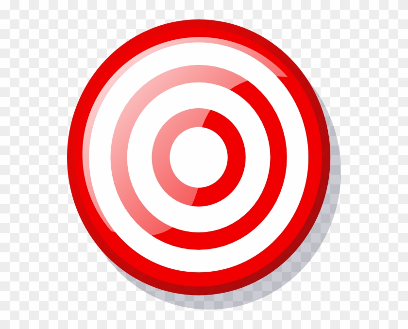 Clipart Target With Arrow - Target Clip Art - Png Download