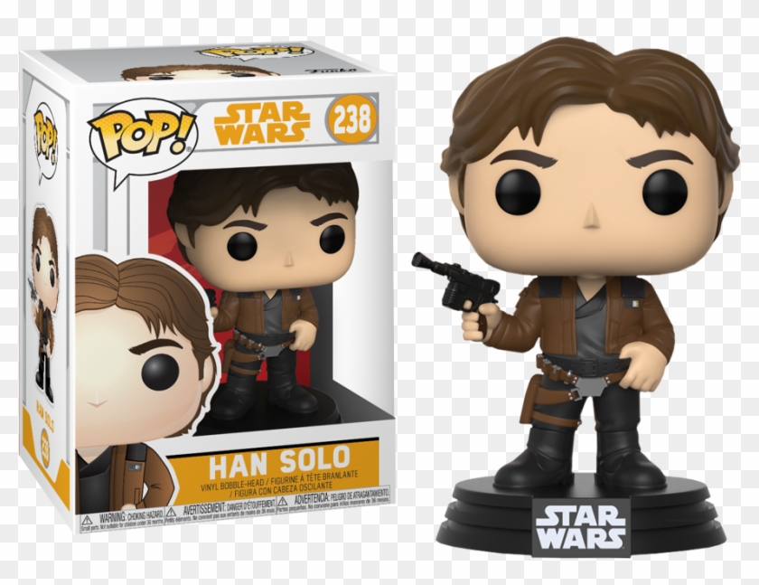 Funko Pop Vinyl - Han Solo Funko Pop Clipart #959303