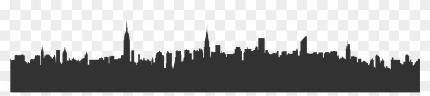 2500 X 515 3 - City Skyline Nyc Png Clipart #959715