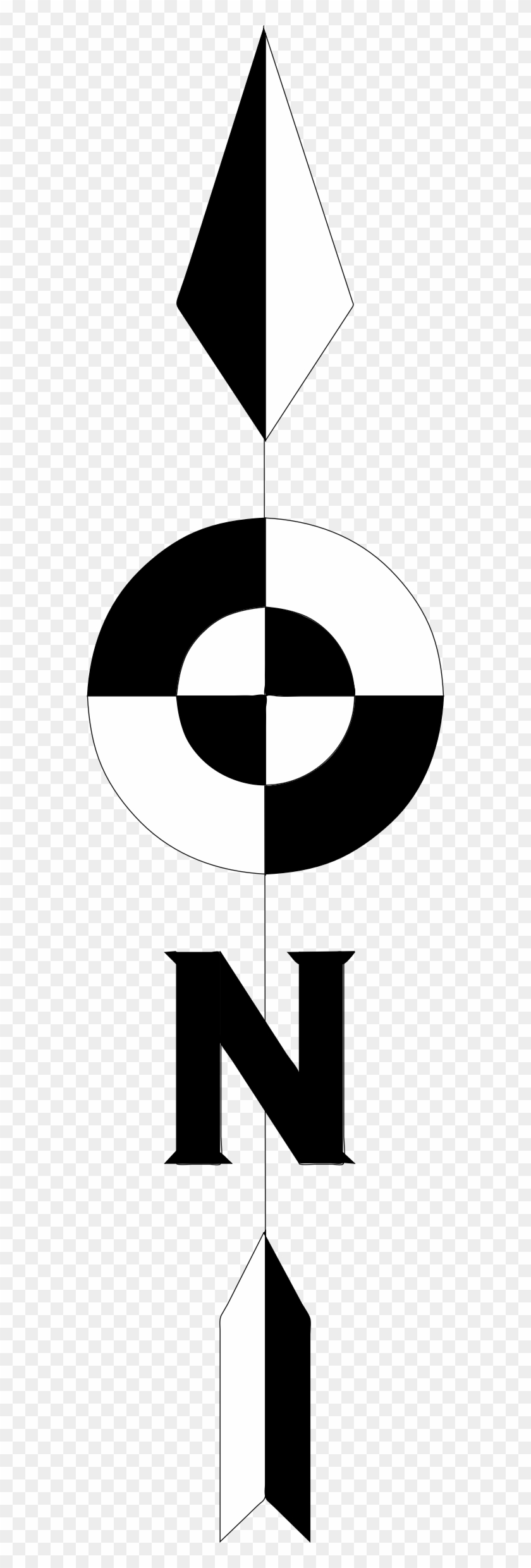 This Free Icons Png Design Of North Arrow Clipart #960083