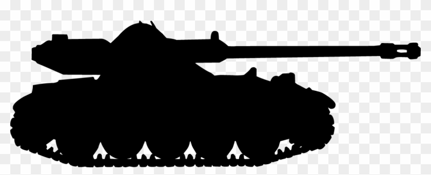Military Tank Clipart Soldier Tank - Silhouette Of A Tank - Png Download #960159