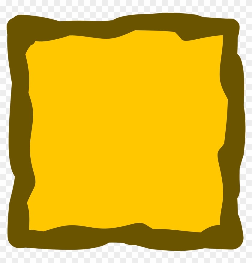 Frame,borders And Frames - กรอบ Png สี เหลือง Clipart