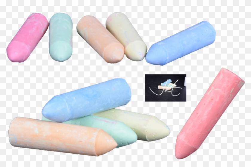 Chalk Png Transparent - Sidewalk Chalk Png Clipart