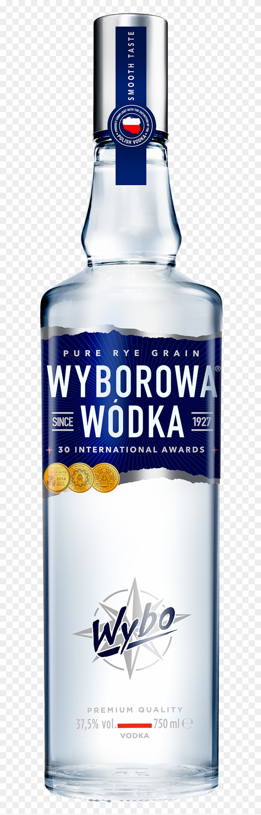 Packshot Wyborowa - Vodka Wyborowa Clipart