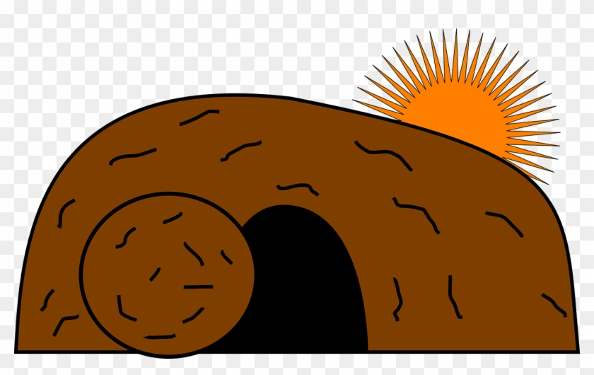 Grave Clipart Transparent - Tumulo De Jesus Desenho - Png Download