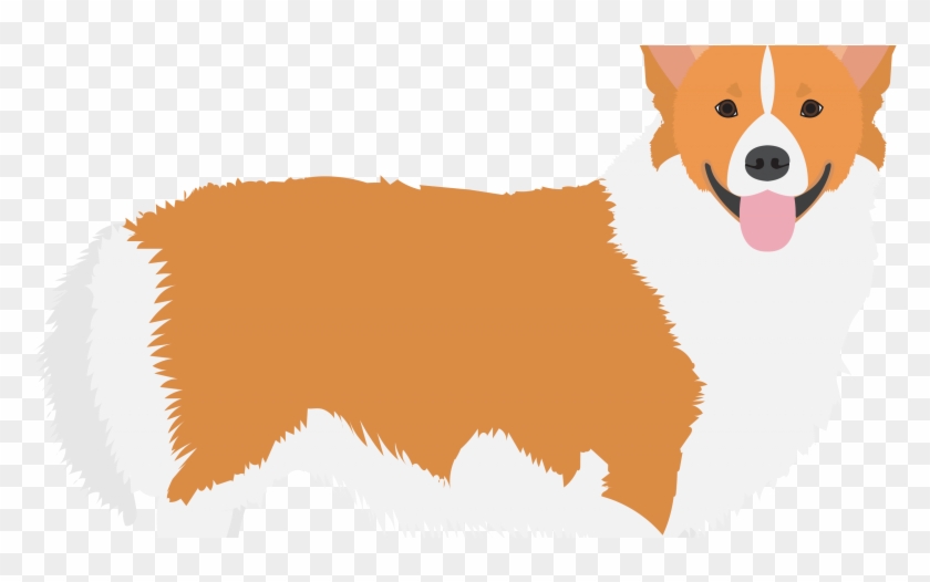 Queen's Corgi Off 'at Risk' List For First Time In - Pembroke Welsh Corgi Clipart