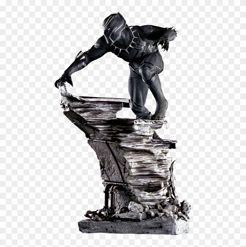 Black Panther Png Image - Black Panther Collectible Figure Clipart #960820