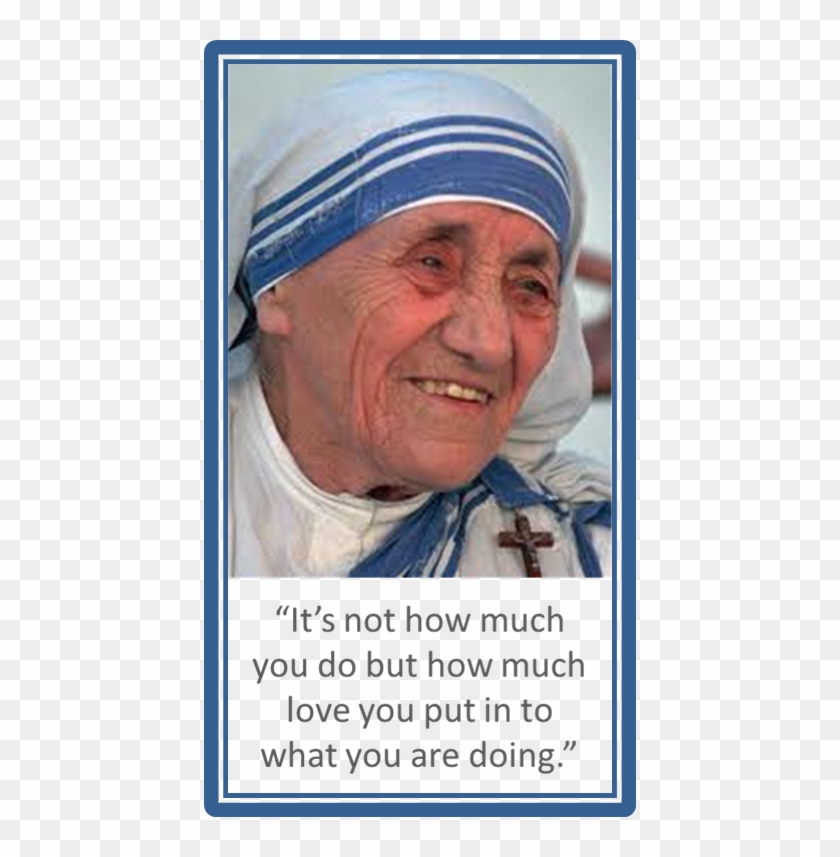 Do The I M - Mother Teresa Clipart